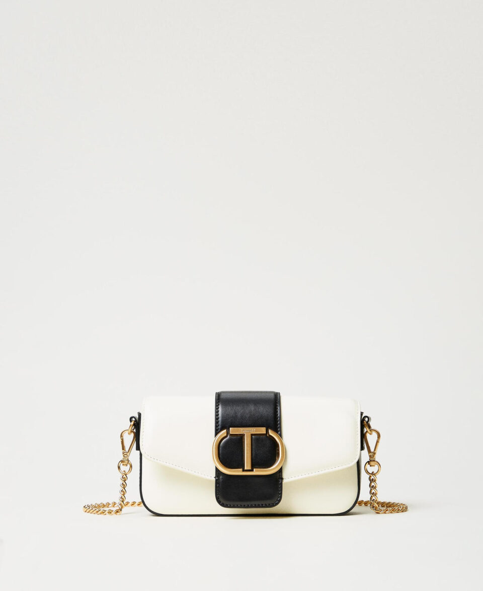 Bolso bandolera ‘Amie’ pequeño de piel - Twinset