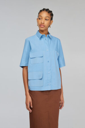 Camisa azul – Semicouture