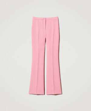 Pantalón evasé de crepé – Twinset