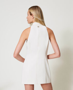 Túnica de crepé fluido con botones – Twinset
